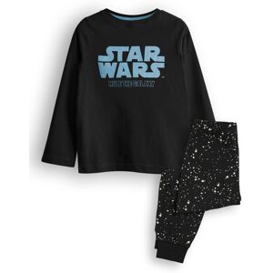 Star Wars Long Sleeve Long Leg Pyjama Set (Boys Black) Star Wars Long Sleeve Long Leg Pyjama Set (Boys Black)