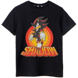(5-6 Years) Sonic the Hedgehog Short Sleeved T-Shirt (Boys Black) (5-6 Years) Sonic the Hedgehog Short Sleeved T-Shirt (Boys Black)