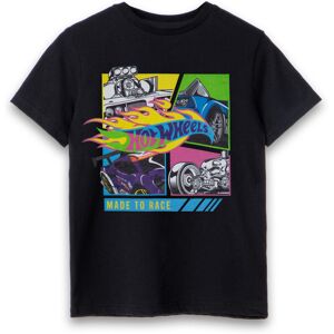 (11-12 Years) Hot Wheels Short Sleeved T-Shirt (Boys Black) (11-12 Years) Hot Wheels Short Sleeved T-Shirt (Boys Black)