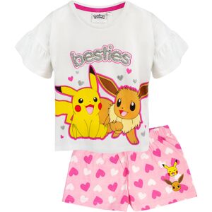 Pokémon (6-7 Years) Pokemon Short Sleeve Short Leg Pyjama Set (Unisex Kids White) Pokémon (6-7 Years) Pokemon Short Sleeve Short Leg Pyjama Set (Unisex Kids White)