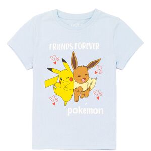 Pokémon (7-8 Years) Pokemon T-Shirt Girls Kids Pikachu Eevee Friends Game Blue Top Pokémon (7-8 Years) Pokemon T-Shirt Girls Kids Pikachu Eevee Friends Game Blue Top