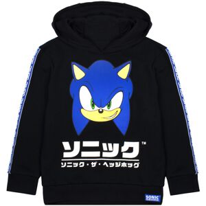 (7-8 Years) Sonic The Hedgehog Hoodie For Kids Boys Japanese Gamer Black Sweat (7-8 Years) Sonic The Hedgehog Hoodie For Kids Boys Japanese Gamer Black Sweat