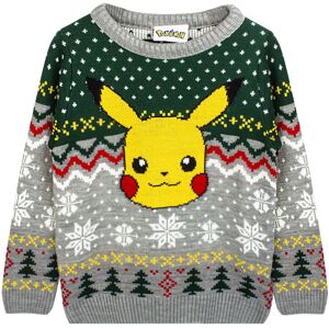 (9-10 Years) Pokémon Christmas Jumper Kids Boys Pikachu Knitted Festive Sweater (9-10 Years) Pokémon Christmas Jumper Kids Boys Pikachu Knitted Festive Sweater