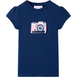 VidaXL (navy, 140) Kids' T-shirt Short Sleeves Tee Children T Shirt Toddler Top Dark Pi VidaXL (navy, 140) Kids' T-shirt Short Sleeves Tee Children T Shirt Toddler Top Dark Pi