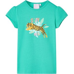 VidaXL (mint, 128 (7-8y)) Kids' T-shirt Short Sleeves Tee Children's T Shirt Toddler Ki VidaXL (mint, 128 (7-8y)) Kids' T-shirt Short Sleeves Tee Children's T Shirt Toddler Ki