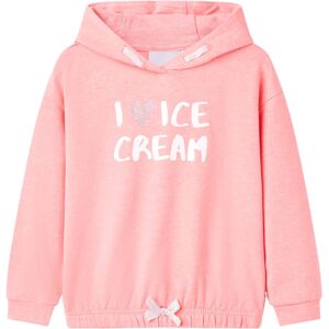 VidaXL (pink, 116 (5-6y)) Kids' Hooded Sweatshirt Children's Pullover School Kids' Hood VidaXL (pink, 116 (5-6y)) Kids' Hooded Sweatshirt Children's Pullover School Kids' Hood