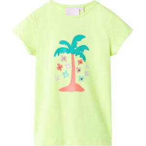 VidaXL (yellow, 104 (3-4y)) Kids' T-shirt Short Sleeves Children's Shirt Tee Top Clothe VidaXL (yellow, 104 (3-4y)) Kids' T-shirt Short Sleeves Children's Shirt Tee Top Clothe