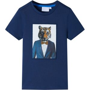 VidaXL (blue, 116 (5-6y)) Kids' T-shirt with Short Sleeves Tee Children's T Shirt Toddl VidaXL (blue, 116 (5-6y)) Kids' T-shirt with Short Sleeves Tee Children's T Shirt Toddl