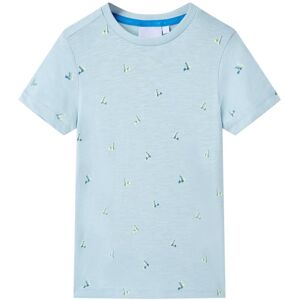 VidaXL (light blue, 92 (1.5-2y)) Kids' T-shirt Short Sleeves Toddler Children's School VidaXL (light blue, 92 (1.5-2y)) Kids' T-shirt Short Sleeves Toddler Children's School