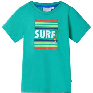VidaXL (green, 116 (5-6y)) Kids' T-shirt Short Sleeves Children's T Shirt Tee Toddler T VidaXL (green, 116 (5-6y)) Kids' T-shirt Short Sleeves Children's T Shirt Tee Toddler T