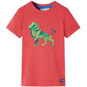 VidaXL (red, 128 (7-8y)) Kids' T-shirt Short Sleeves Children's T Shirt Toddler Tee Lio VidaXL (red, 128 (7-8y)) Kids' T-shirt Short Sleeves Children's T Shirt Toddler Tee Lio