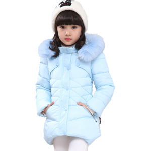 Xcsgsra (Blue, 9-10Years) Kids Girls Winter Jacket Fur Hooded Coat Warm UK Xcsgsra (Blue, 9-10Years) Kids Girls Winter Jacket Fur Hooded Coat Warm UK