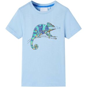 VidaXL (blue, 128 (7-8y)) Kids' T-shirt with Short Sleeves Toddler Tee Children's T Shi VidaXL (blue, 128 (7-8y)) Kids' T-shirt with Short Sleeves Toddler Tee Children's T Shi