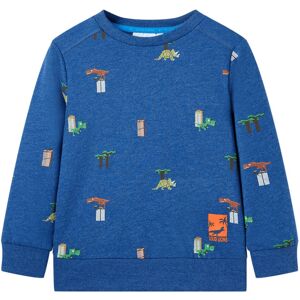 VidaXL (116 (5-6y)) Kids' Sweatshirt Children Long Sleeves Clothes Pullover Top Dark Bl VidaXL (116 (5-6y)) Kids' Sweatshirt Children Long Sleeves Clothes Pullover Top Dark Bl