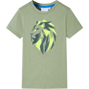 VidaXL (khaki, 116 (5-6y)) Kids' T-shirt Short Sleeves Children's T Shirt Tee Toddler T VidaXL (khaki, 116 (5-6y)) Kids' T-shirt Short Sleeves Children's T Shirt Tee Toddler T
