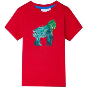 VidaXL (red, 116 (5-6y)) Kids' T-shirt Short Sleeves Tee Children's T Shirt Toddler Kid VidaXL (red, 116 (5-6y)) Kids' T-shirt Short Sleeves Tee Children's T Shirt Toddler Kid