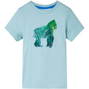 VidaXL (aqua, 92 (1.5-2y)) Kids' T-shirt Short Sleeves Tee Children's T Shirt Toddler K VidaXL (aqua, 92 (1.5-2y)) Kids' T-shirt Short Sleeves Tee Children's T Shirt Toddler K