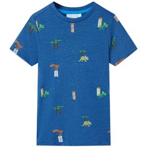 VidaXL (dark blue, 116 (5-6y)) Kids' T-shirt Short Sleeves Tee Children's T Shirt Toddl VidaXL (dark blue, 116 (5-6y)) Kids' T-shirt Short Sleeves Tee Children's T Shirt Toddl