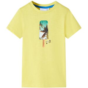 VidaXL (yellow, 104 (3-4y)) Kids' T-shirt Short Sleeves Children's T Shirt Tee Toddler VidaXL (yellow, 104 (3-4y)) Kids' T-shirt Short Sleeves Children's T Shirt Tee Toddler
