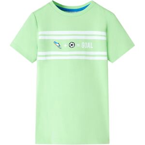 VidaXL (green, 104 (3-4y)) Kids' T-shirt Short Sleeves Children's T Shirt Toddler Tee G VidaXL (green, 104 (3-4y)) Kids' T-shirt Short Sleeves Children's T Shirt Toddler Tee G