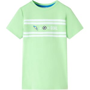 VidaXL (green, 116 (5-6y)) Kids' T-shirt Short Sleeves Children's T Shirt Toddler Tee G VidaXL (green, 116 (5-6y)) Kids' T-shirt Short Sleeves Children's T Shirt Toddler Tee G