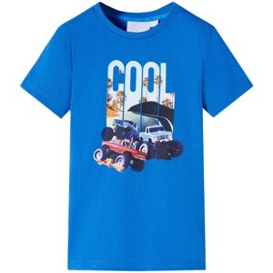 VidaXL (blue, 104 (3-4y)) Kids' T-shirt Short Sleeves Children's T Shirt Tee Toddler To VidaXL (blue, 104 (3-4y)) Kids' T-shirt Short Sleeves Children's T Shirt Tee Toddler To