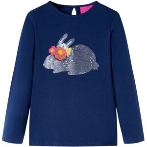 VidaXL (blue, 104 (3-4y)) Kids' T-shirt with Long Sleeves Children's T Shirt Tee Top Gl VidaXL (blue, 104 (3-4y)) Kids' T-shirt with Long Sleeves Children's T Shirt Tee Top Gl