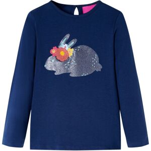 VidaXL (blue, 116 (5-6y)) Kids' T-shirt with Long Sleeves Children's T Shirt Tee Top Gl VidaXL (blue, 116 (5-6y)) Kids' T-shirt with Long Sleeves Children's T Shirt Tee Top Gl