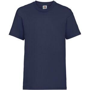 (9-11, Navy) Fruit Of The Loom Childrens/Kids Unisex Valueweight Short Sleeve T- (9-11, Navy) Fruit Of The Loom Childrens/Kids Unisex Valueweight Short Sleeve T-