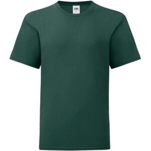 (5-6 Years, Forest Green) Fruit Of The Loom Boys Iconic T-Shirt (5-6 Years, Forest Green) Fruit Of The Loom Boys Iconic T-Shirt