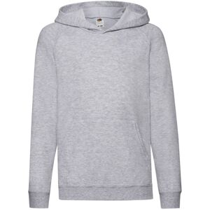 Fruit Of The Loom Childrens Unisex Lightweight Hooded Sweatshirt / Hoodie Fruit Of The Loom Childrens Unisex Lightweight Hooded Sweatshirt / Hoodie