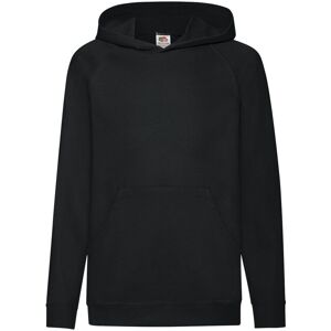 Fruit Of The Loom Childrens Unisex Lightweight Hooded Sweatshirt / Hoodie Fruit Of The Loom Childrens Unisex Lightweight Hooded Sweatshirt / Hoodie