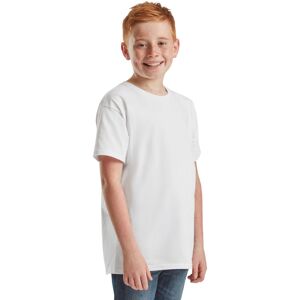 (9-11 Years, White) Fruit of the Loom Childrens/Kids Iconic T-Shirt (9-11 Years, White) Fruit of the Loom Childrens/Kids Iconic T-Shirt
