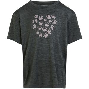 (7-8 Years, Seal Grey) Regatta Childrens/Kids Alvardo VIII Paw Print Marl T-Shir (7-8 Years, Seal Grey) Regatta Childrens/Kids Alvardo VIII Paw Print Marl T-Shir