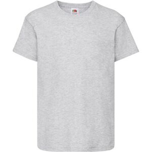 (12-13 Years, Heather Grey) Fruit of the Loom Childrens/Kids Original T-Shirt (12-13 Years, Heather Grey) Fruit of the Loom Childrens/Kids Original T-Shirt