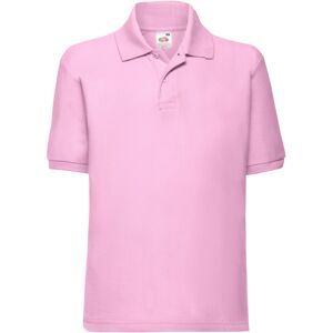 Fruit of the Loom Childrens/Kids 65/35 Plain Pique Polo Shirt Fruit of the Loom Childrens/Kids 65/35 Plain Pique Polo Shirt