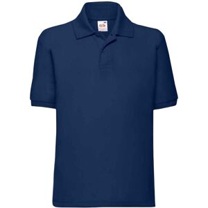 Fruit of the Loom Childrens/Kids 65/35 Plain Pique Polo Shirt Fruit of the Loom Childrens/Kids 65/35 Plain Pique Polo Shirt