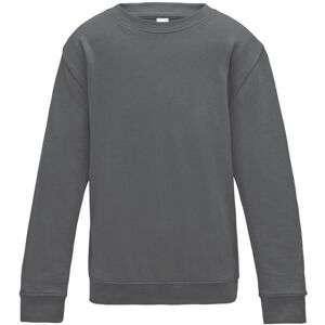 True Face (Charcoal, 9 - 10 Years) Kids School Jumper Crew Neck Boys Girls Uniform True Face (Charcoal, 9 - 10 Years) Kids School Jumper Crew Neck Boys Girls Uniform