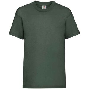 (9-11 Years, Bottle Green) Fruit of the Loom Childrens/Kids Valueweight T-Shirt (9-11 Years, Bottle Green) Fruit of the Loom Childrens/Kids Valueweight T-Shirt