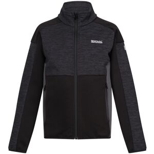 (5-6 Years, Seal Grey/Black) Regatta Childrens/Kids Highton III Fleece Jacket (5-6 Years, Seal Grey/Black) Regatta Childrens/Kids Highton III Fleece Jacket