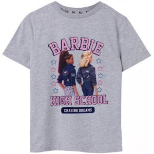 (13-14 Years, Grey Marl) Barbie Girls High School Short-Sleeved T-Shirt (13-14 Years, Grey Marl) Barbie Girls High School Short-Sleeved T-Shirt