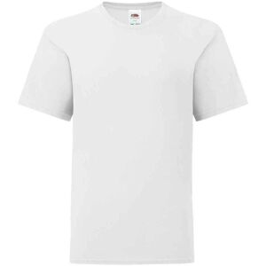 (3-4 Years, White) Fruit of the Loom Childrens/Kids Iconic T-Shirt (3-4 Years, White) Fruit of the Loom Childrens/Kids Iconic T-Shirt