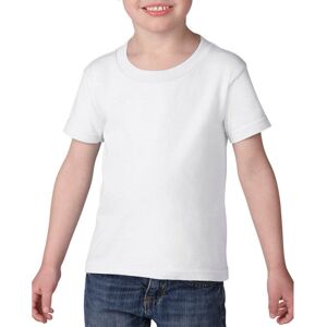 (6 Years, White) Gildan Childrens/Kids Cotton Heavy T-Shirt (6 Years, White) Gildan Childrens/Kids Cotton Heavy T-Shirt