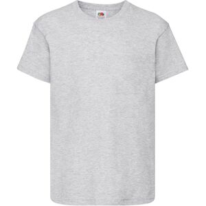 (7-8 Years, Heather Grey) Fruit of the Loom Childrens/Kids Original Heather T-Sh (7-8 Years, Heather Grey) Fruit of the Loom Childrens/Kids Original Heather T-Sh