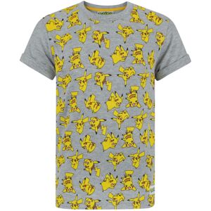 Pokémon (Years (5-6), Grey) Pokemon Childrens/Boys All-Over Pikachu Design T-Shirt Pokémon (Years (5-6), Grey) Pokemon Childrens/Boys All-Over Pikachu Design T-Shirt