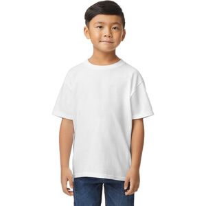 (3-4 Years, White) Gildan Childrens/Kids Softstyle Plain Midweight T-Shirt (3-4 Years, White) Gildan Childrens/Kids Softstyle Plain Midweight T-Shirt