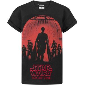 (5-6 Years, Vivid Red/Black) Star Wars: Rogue One Boys Foil T-Shirt (5-6 Years, Vivid Red/Black) Star Wars: Rogue One Boys Foil T-Shirt