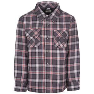 (7-8 Years, Dark Grey Check) Trespass Childrens/Kids Average Long Sleeved Gingha (7-8 Years, Dark Grey Check) Trespass Childrens/Kids Average Long Sleeved Gingha