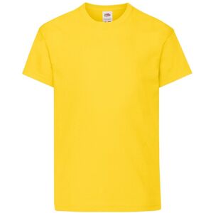 (14-15 Years, Yellow) Fruit of the Loom Childrens/Kids Original T-Shirt (14-15 Years, Yellow) Fruit of the Loom Childrens/Kids Original T-Shirt