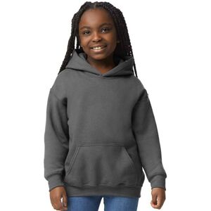 (12-13 Years, Charcoal) Gildan Childrens/Kids Heavy Blend Hooded Sweatshirt (12-13 Years, Charcoal) Gildan Childrens/Kids Heavy Blend Hooded Sweatshirt